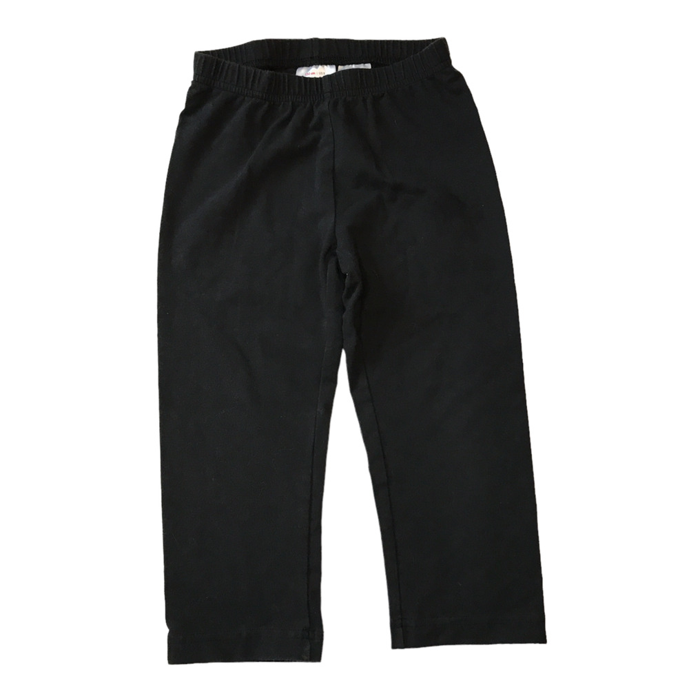 Hanna Andersson Black Capri Leggings 130